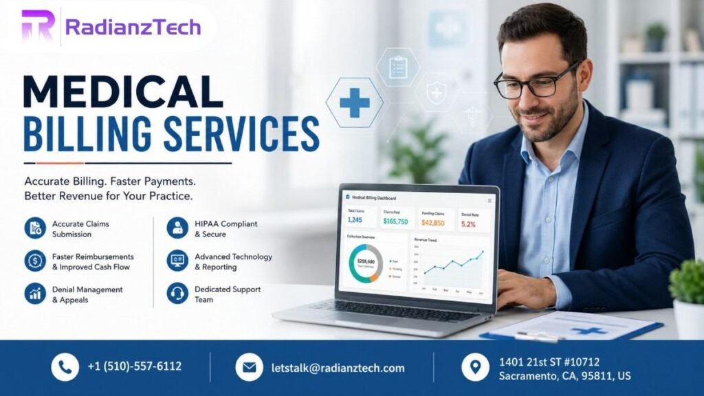 Medical billing services in California for healthcare providers